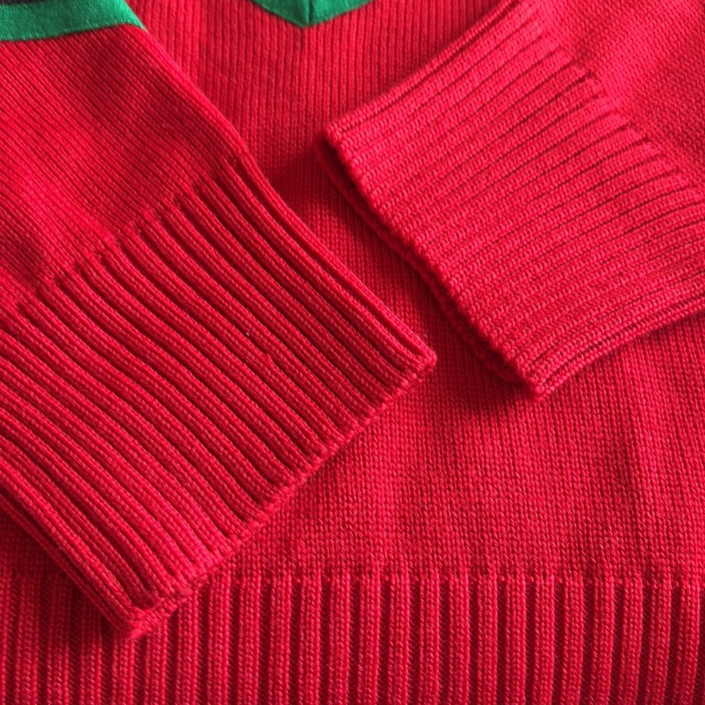 Louis Vuitton Black and Red Men's Sweater - Picture 12 of 12